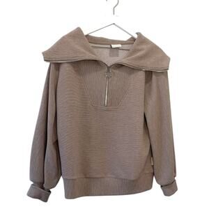 Varley Vine Half-Zip Pullover Sweatshirt Size Medium